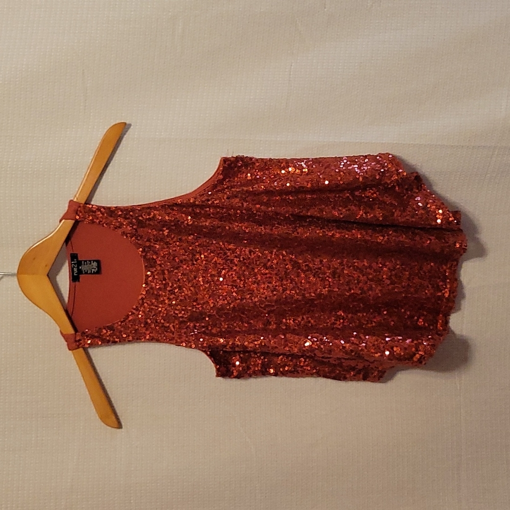 Rue21 Sleeveless Sequin Blouse